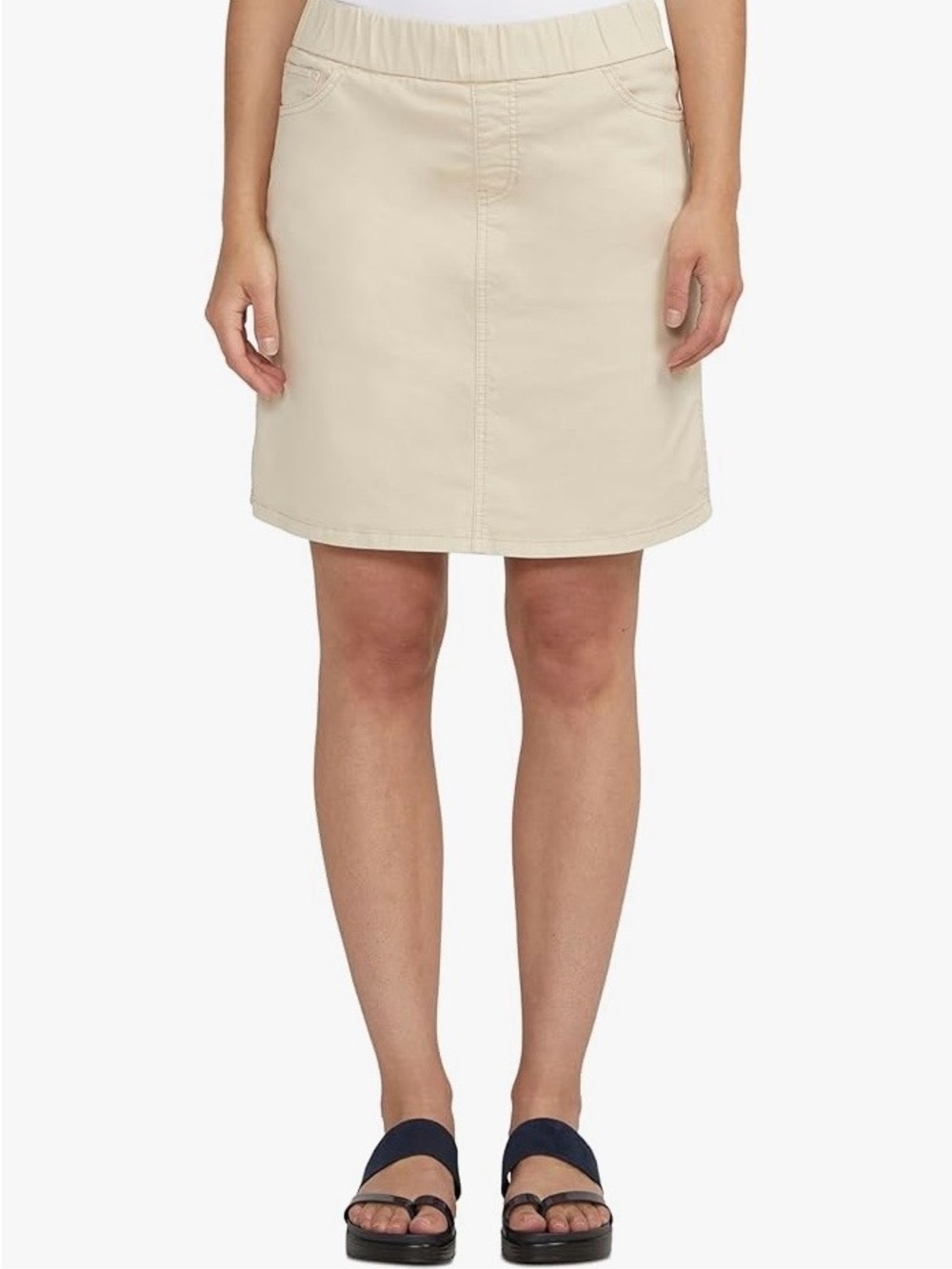 JAG Jeans On The Go Mid-Rise Skorts duo Sz 10 - Picture 13 of 15